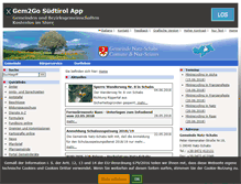 Tablet Screenshot of gemeinde.natz-schabs.bz.it